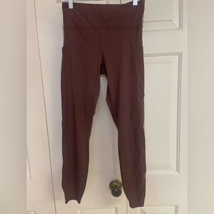 Vuori Stride leggings chestnut brown small